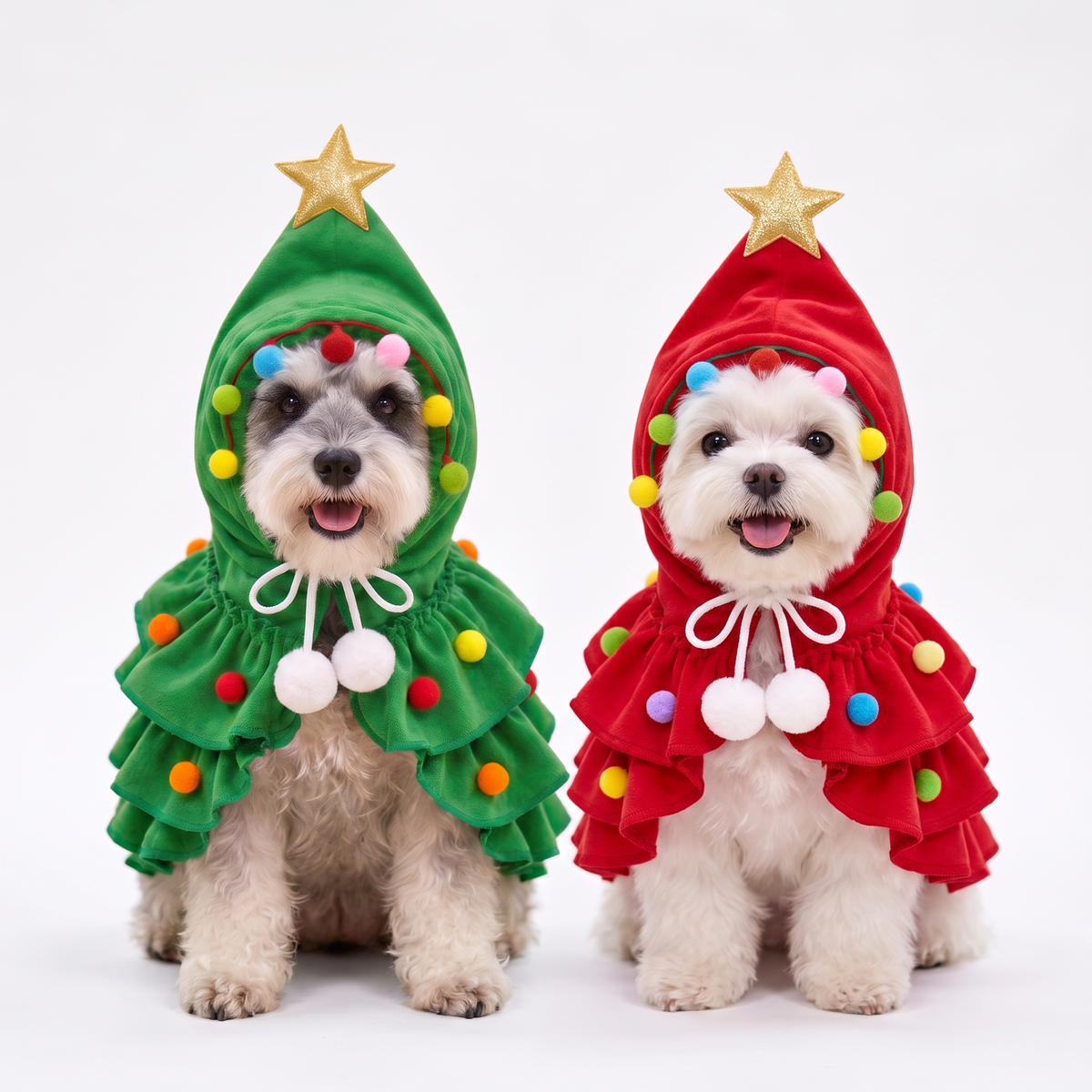 Christmas Tree Costume for Small Dogs & Cats